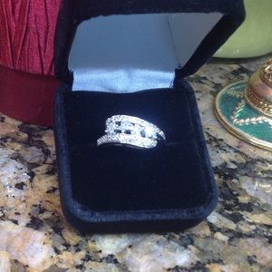 Genuine Diamond Ring -  .25 cts Size 7